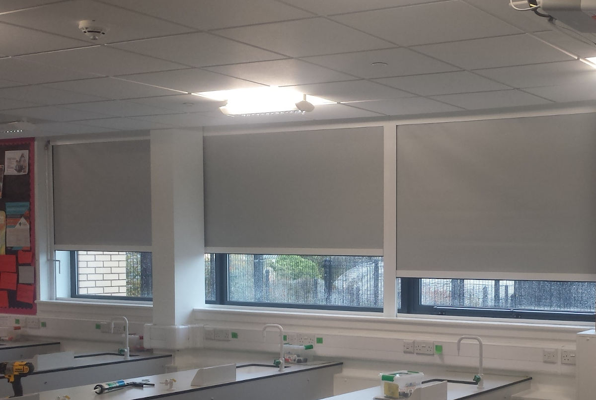 Crank Operated Roller Blind